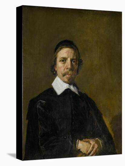 Portrait of a Man, Possibly a Preacher, Frans Hals.-Frans Hals-Stretched Canvas