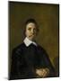 Portrait of a Man, Possibly a Preacher, Frans Hals.-Frans Hals-Mounted Art Print