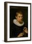 Portrait of a Man, Possibly an Architect or Geographer, 1597-Peter Paul Rubens-Framed Giclee Print