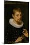 Portrait of a Man, Possibly an Architect or Geographer, 1597-Peter Paul Rubens-Mounted Giclee Print