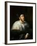 Portrait of a Man, Possibly Cesare Borgia-Dosso Dossi-Framed Giclee Print