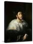 Portrait of a Man, Possibly Cesare Borgia-Dosso Dossi-Stretched Canvas