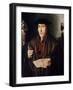 Portrait of a Man, Possibly Judge John More, Father of Sir Thomas More (1478-1535)-Jan Cornelisz Vermeyen-Framed Giclee Print