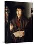 Portrait of a Man, Possibly Judge John More, Father of Sir Thomas More (1478-1535)-Jan Cornelisz Vermeyen-Stretched Canvas
