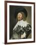 Portrait of a Man, Possibly Nicolaes Pietersz Duyst Van Voorhout (Born About 1600, Died 1650)-Frans Hals-Framed Art Print