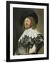 Portrait of a Man, Possibly Nicolaes Pietersz Duyst Van Voorhout (Born About 1600, Died 1650)-Frans Hals-Framed Art Print