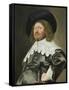 Portrait of a Man, Possibly Nicolaes Pietersz Duyst Van Voorhout (Born About 1600, Died 1650)-Frans Hals-Framed Stretched Canvas