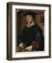 Portrait of a man, possibly Pieter Gerritsz Bicker, 1529-Maerten van Heemskerck-Framed Giclee Print