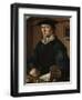 Portrait of a man, possibly Pieter Gerritsz Bicker, 1529-Maerten van Heemskerck-Framed Giclee Print