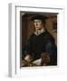 Portrait of a man, possibly Pieter Gerritsz Bicker, 1529-Maerten van Heemskerck-Framed Giclee Print