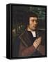 Portrait of a Man Praying-Ambrosius Benson-Framed Stretched Canvas