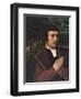 Portrait of a Man Praying-Ambrosius Benson-Framed Giclee Print