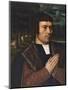 Portrait of a Man Praying-Ambrosius Benson-Mounted Giclee Print