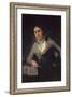 Portrait of a Man Presumed to Be Don Evaristo Perez De Castro-Francisco de Goya-Framed Giclee Print