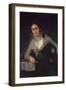 Portrait of a Man Presumed to Be Don Evaristo Perez De Castro-Francisco de Goya-Framed Giclee Print