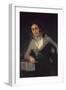 Portrait of a Man Presumed to Be Don Evaristo Perez De Castro-Francisco de Goya-Framed Giclee Print