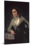 Portrait of a Man Presumed to Be Don Evaristo Perez De Castro-Francisco de Goya-Mounted Giclee Print