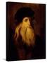 Portrait of a Man, Presumed to Be Leonardo Da Vinci-null-Stretched Canvas