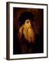 Portrait of a Man, Presumed to Be Leonardo Da Vinci-null-Framed Giclee Print