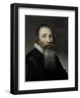 Portrait of a Man, Probably a Clergyman-Anthonie Palamedesz-Framed Art Print