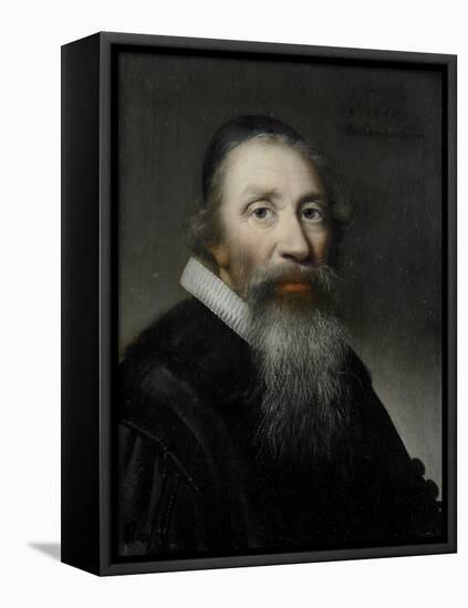 Portrait of a Man, Probably a Clergyman-Anthonie Palamedesz-Framed Stretched Canvas