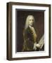 Portrait of a Man, Probably Cornelis Troost-Balthasar Denner-Framed Art Print