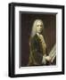 Portrait of a Man, Probably Cornelis Troost-Balthasar Denner-Framed Art Print