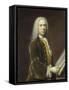 Portrait of a Man, Probably Cornelis Troost-Balthasar Denner-Framed Stretched Canvas