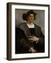 Portrait of a Man, Said to be Christopher Columbus (c.1446-1506), 1519-Sebastiano del Piombo-Framed Giclee Print