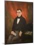 Portrait of a Man Seated-William Robert Hill-Mounted Giclee Print