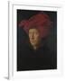 Portrait of a Man (Self Portrai), 1433-Jan van Eyck-Framed Giclee Print