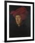 Portrait of a Man (Self Portrai), 1433-Jan van Eyck-Framed Giclee Print