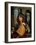 Portrait of a Man, (Self-Portrai), 1512-Domenico Capriolo-Framed Giclee Print