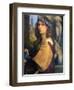 Portrait of a Man, (Self-Portrai), 1512-Domenico Capriolo-Framed Giclee Print