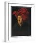 'Portrait of a Man (Self Portrait?)', 1433-Jan Van Eyck-Framed Giclee Print