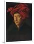 'Portrait of a Man (Self Portrait?)', 1433-Jan Van Eyck-Framed Giclee Print