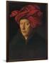 'Portrait of a Man (Self Portrait?)', 1433-Jan Van Eyck-Framed Giclee Print