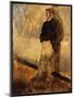 Portrait of a Man Standing with His Hands in His Pockets-Edgar Degas-Mounted Giclee Print