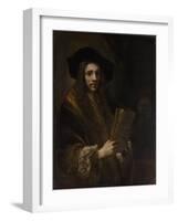 Portrait of a Man ("The Auctioneer"), c.1658-62-Rembrandt van Rijn-Framed Giclee Print