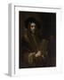 Portrait of a Man ("The Auctioneer"), c.1658-62-Rembrandt van Rijn-Framed Giclee Print