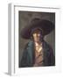 Portrait of a Man, the Vendean, C.1822-23 (Oil on Canvas)-Theodore Gericault-Framed Giclee Print