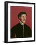 Portrait of a Man, Traditionally Identified as Sir Thomas More (1478-1535) (Oil on Canvas)-Hans Holbein the Younger-Framed Giclee Print