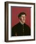 Portrait of a Man, Traditionally Identified as Sir Thomas More (1478-1535) (Oil on Canvas)-Hans Holbein the Younger-Framed Giclee Print