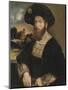 Portrait of a Man Wearing a Black Beret, c.1530-Dosso Dossi-Mounted Giclee Print