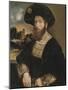 Portrait of a Man Wearing a Black Beret, c.1530-Dosso Dossi-Mounted Giclee Print