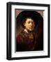 Portrait of a Man with a Gold Chain Or, Self Portrait with Beard, 1634-36-Rembrandt van Rijn-Framed Giclee Print