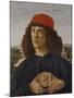 Portrait of a Man with a Medal of Cosimo the Elder-Sandro Botticelli-Mounted Giclee Print