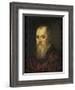 Portrait of a Man with a Red Cloak, 1555-80-Jacopo Robusti Tintoretto-Framed Giclee Print