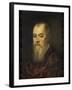 Portrait of a Man with a Red Cloak-Jacopo Tintoretto-Framed Art Print