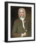 Portrait of a Man with a Rose-null-Framed Giclee Print